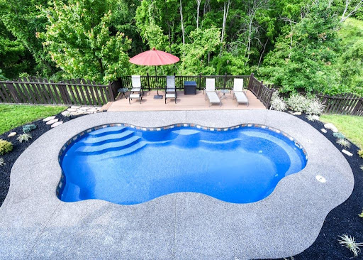 Latham Fiberglass Pool Bermuda